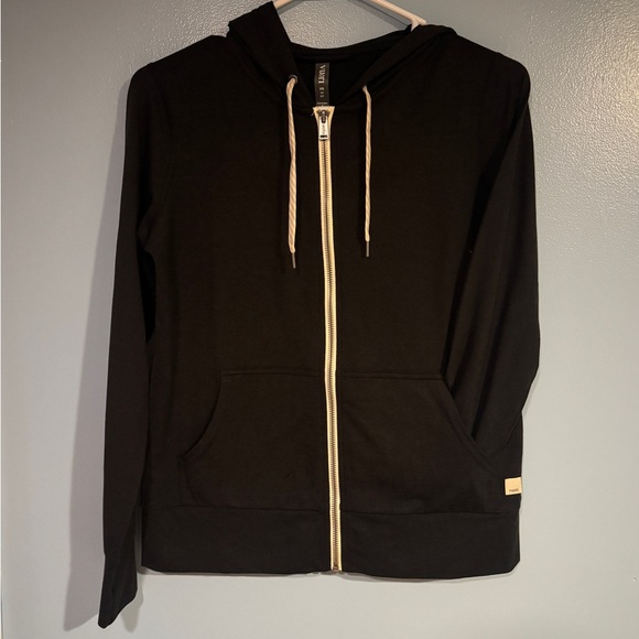 VUORI Black Zip-Up Hoodie - Picture 2 of 6